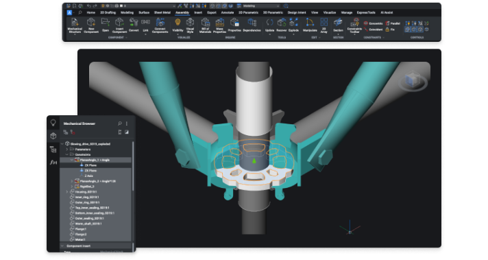 BricsCAD® Mechanical